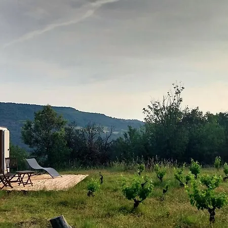 La Caravane D'alon Camping Magrie